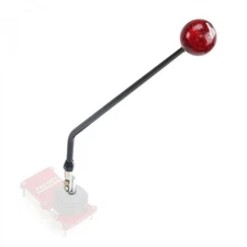 American Shifter Black 23" Single Bend TKO/Magnum Tremec Shifter Arm ASCMS23SBK 