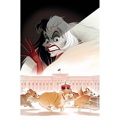 Disney Villains Cruella De Vil #4 Cover E 1:10 Boo Virgin Variant Dynamite