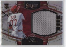 2022 Select Horizontal Rookie Jumbo Swatches Holo Prizm 117/250 Juan Yepez o3p