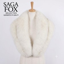 SAGA FOX Fox Fur Stole Shawl Natural Fur From Japan
