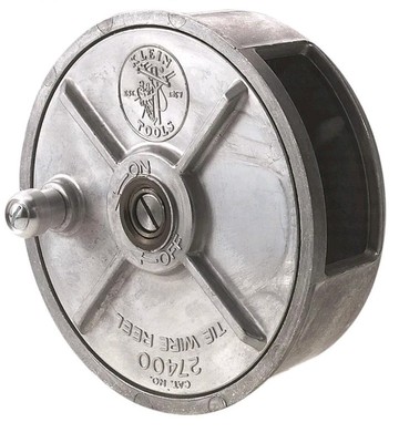 Klein 27400 Tie Wire Reel, Lightweight Aluminum