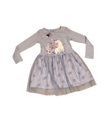 Frozen Elsa Kleid Tüllkleid Mädchen mit Baumwolle Tüll 122 bis 128