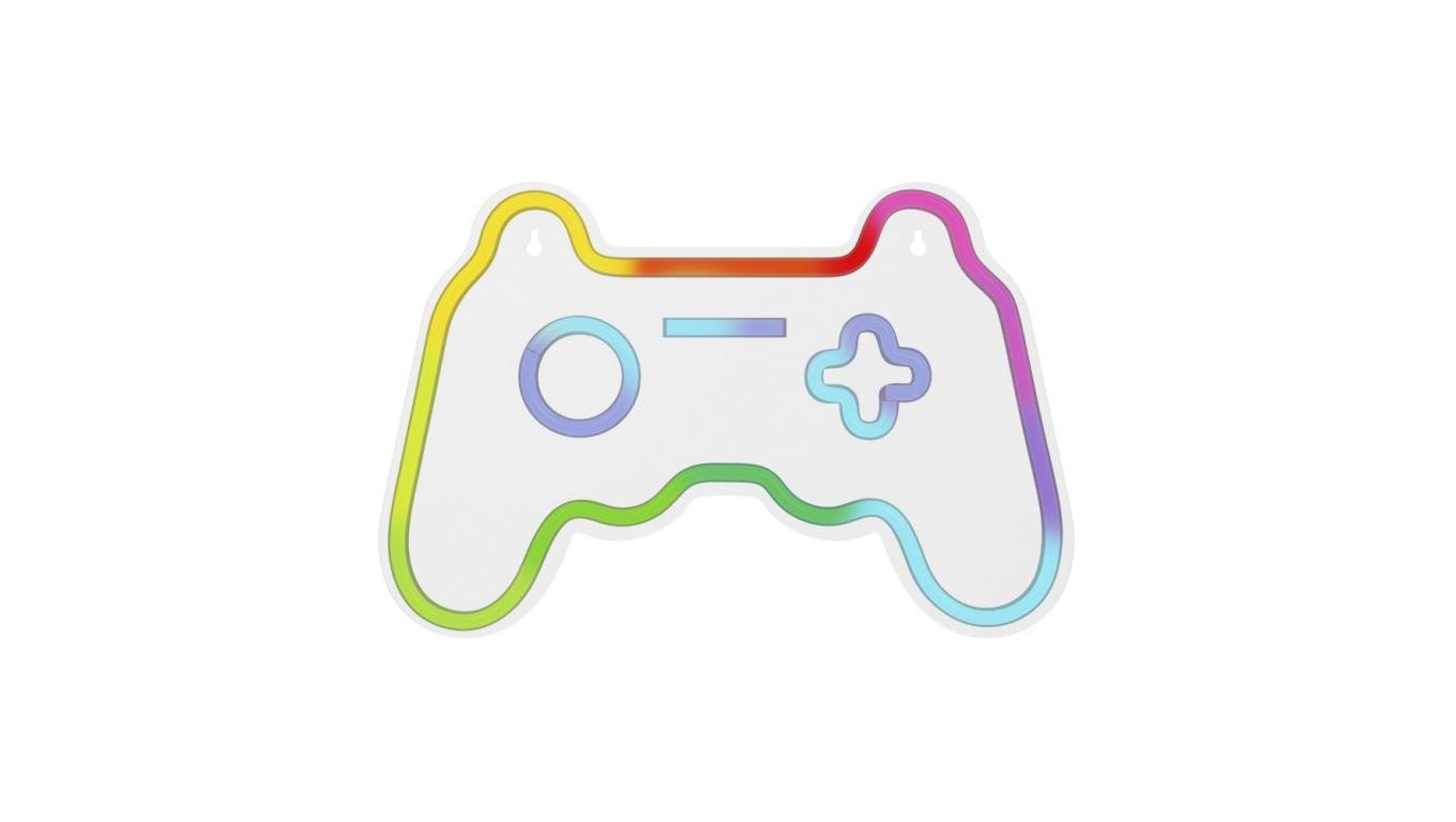 5907457743212 Neon LED RGB GAMEPAD FLRNE04 pilot Forever Light TELFORCEONE 11690₽