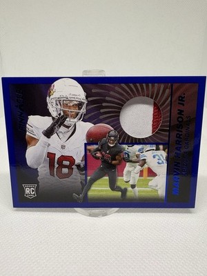 2024 Panini Encore Marvin Harrison JR Pinnacle Blue Rookie RC Patch /35  #PJ-MHJ
