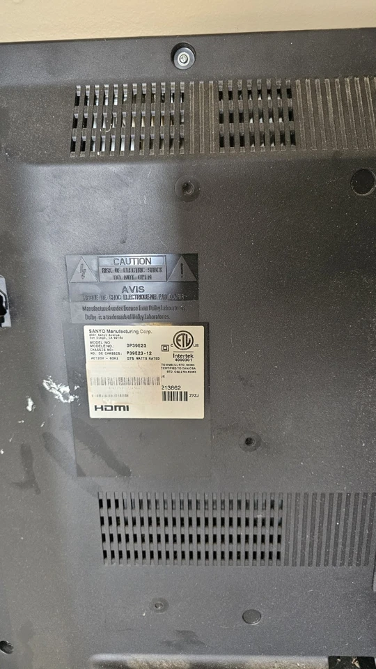 Sanyo DP39E23 Used TV - Image 4 of 4