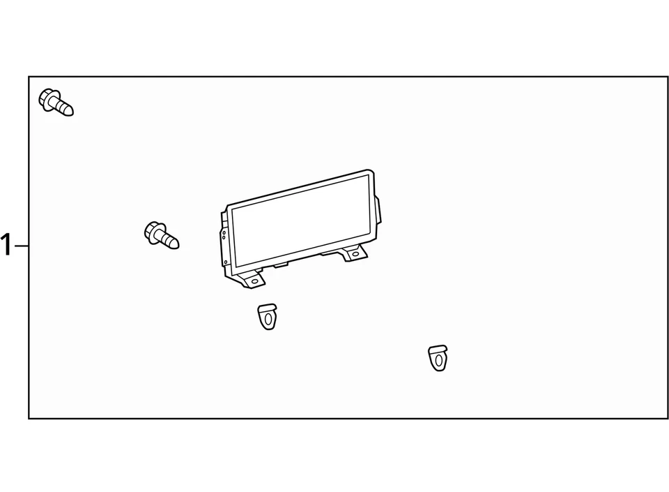 Pantalla Info-GPS-TV Pantalla Frontal Pantalla 12.3" Se Adapta 16-19 LEXUS RX350 2046732 Foto 4 de 4