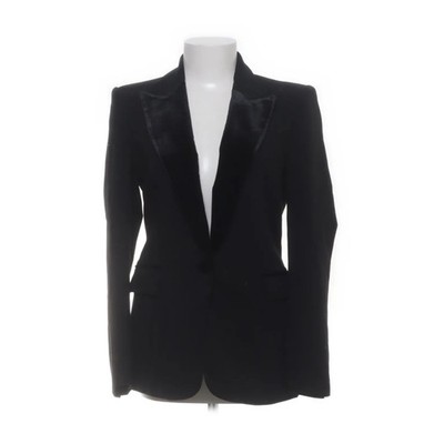 Zara, Blazer, Größe: S, Schwarz, Acetat/Elasthan/Polyester/Viskose #IoF