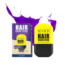 Temporary Hair Color Stick Purple,Hair Dye Pen for Quick Root Touch-Up  Highlig