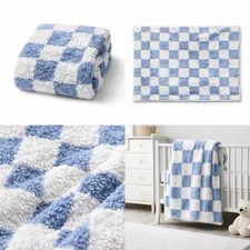 Cozy Chic Baby Blanket   Ultra Soft, Hypoallergenic   Crib, Stroller, Travel