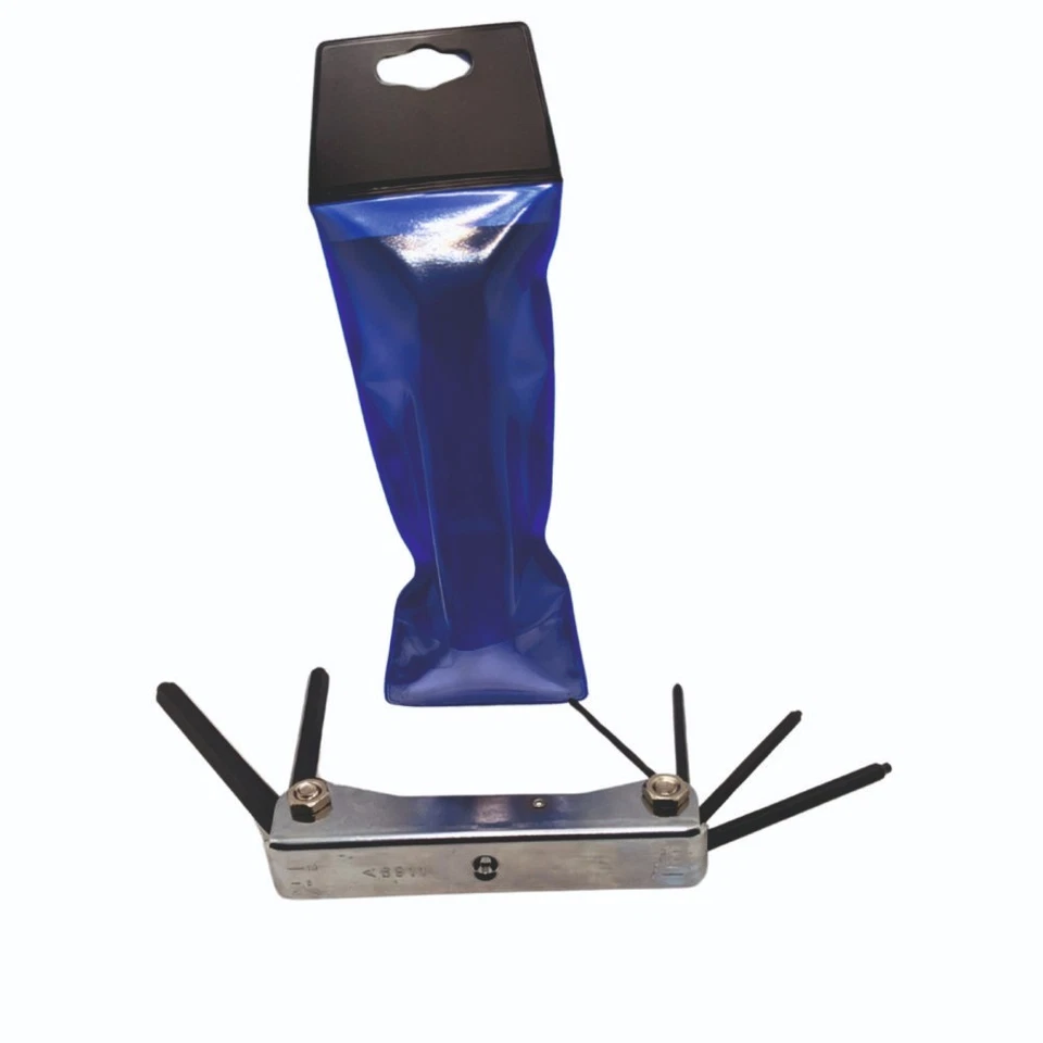 Folding Pin Hex Security Allen Key Keys Set Pocket Size 6 PCS ARNDT Germany - Image 3 of 4