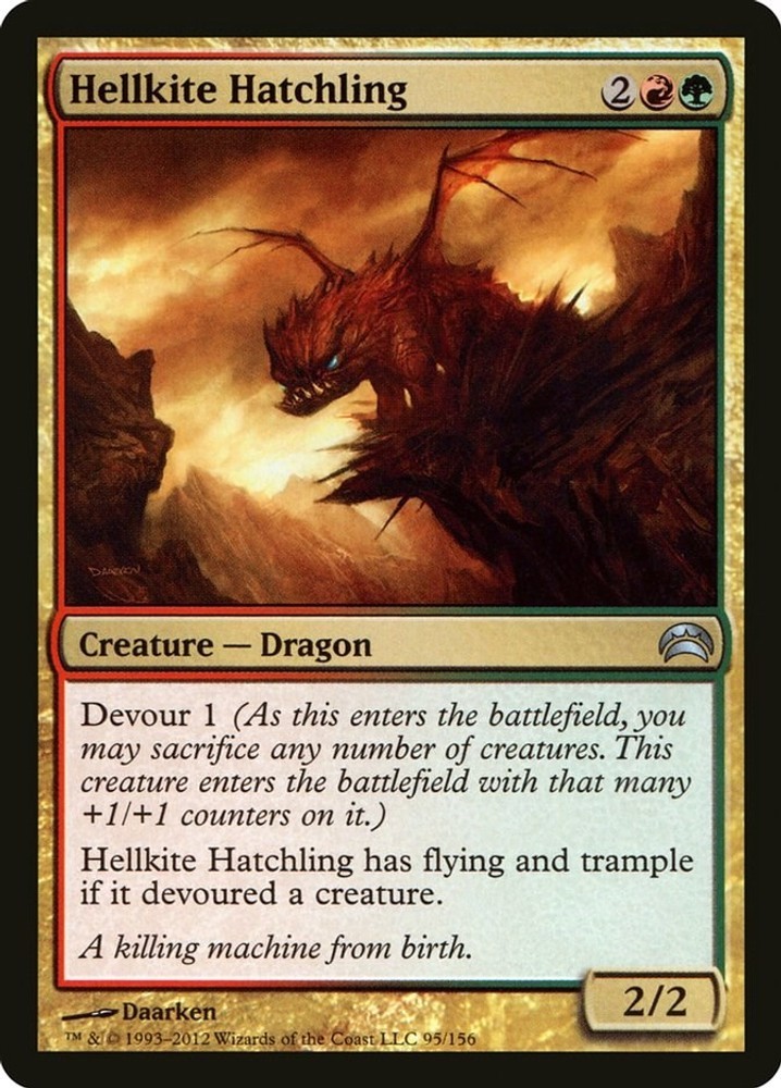 Hellkite Hatchling [PC2 95] LP EN MTG