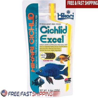 High Protein Floating Fish Pellets Spirulina Wheat Germ Vitamin E All Stages New