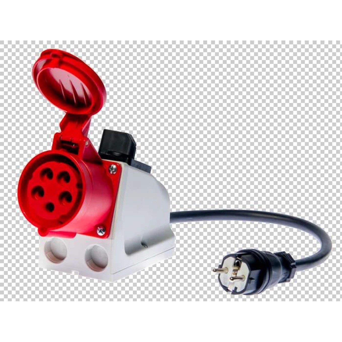 32A Drehstromsteckdosenadapter Zubehör WAADAPAT32PR