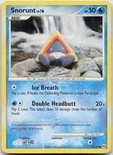 Snorunt 75/99 Yuka Morii Art Common Arceus Pokemon TCG HP on eBay
