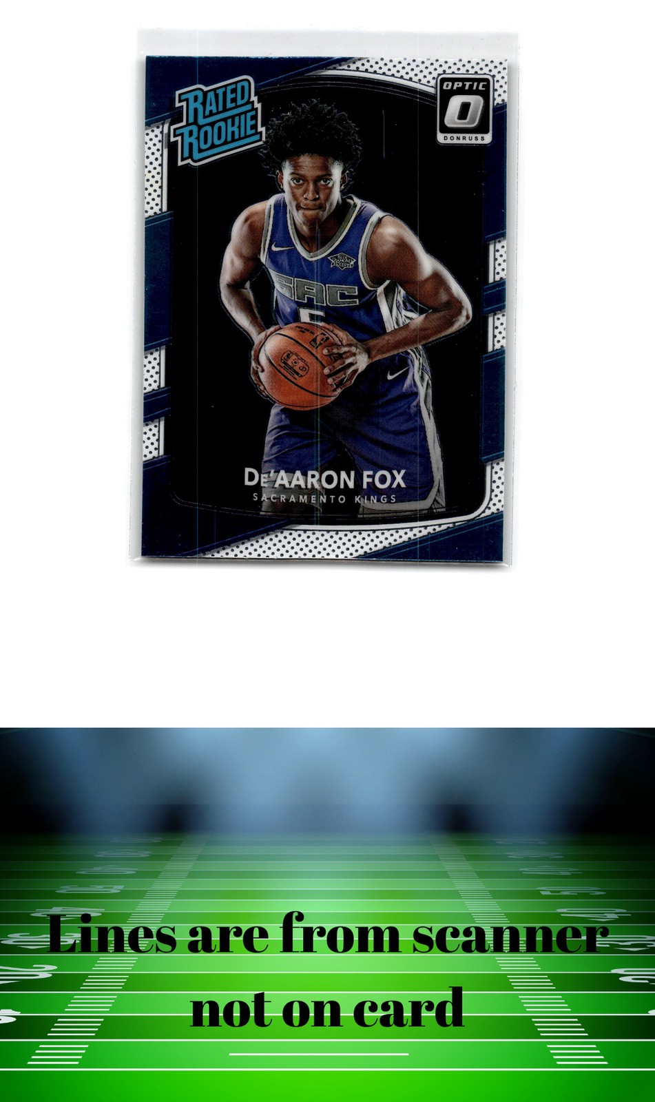 2017-18 Donruss Optic #196 De'Aaron Fox