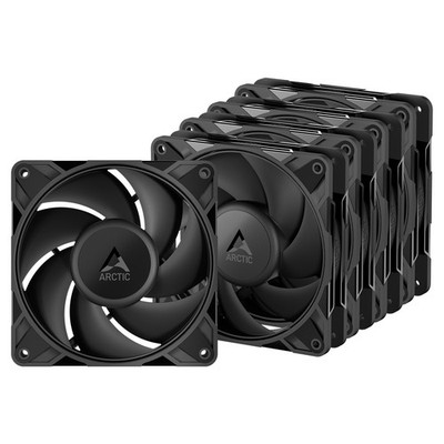 5 x Arctic P12 Pro PST LN Value Pack 120mm PWM Gehäuselüfter schwarz 2000 RPM 4-Pin