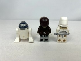 Lego Star Wars Minifigures - Hoth Han Solo R2-D2 Rebel Trooper 75138 Lot Of 3