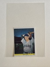 Bob Rush Chicago Cubs #69 1949 Eureka Baseball Stamp