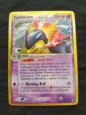 Pokémon TCG: Typhlosion 12/101 Dragon Frontiers Holo MP