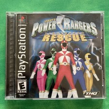 Saban's Power Rangers: Lightspeed Rescue (Sony PlayStation 1, 2000) CIB