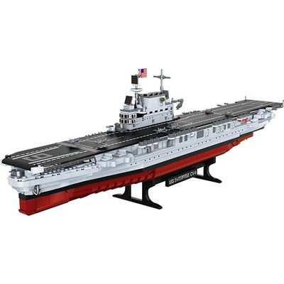 USS Enterprise Building Set 1883 Pcs Navy Ship Model 30 Inch