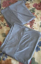 Sheex Performance Fabric 2 GUEEN / STANDARD Size pillowcases Gray GREAT COND.