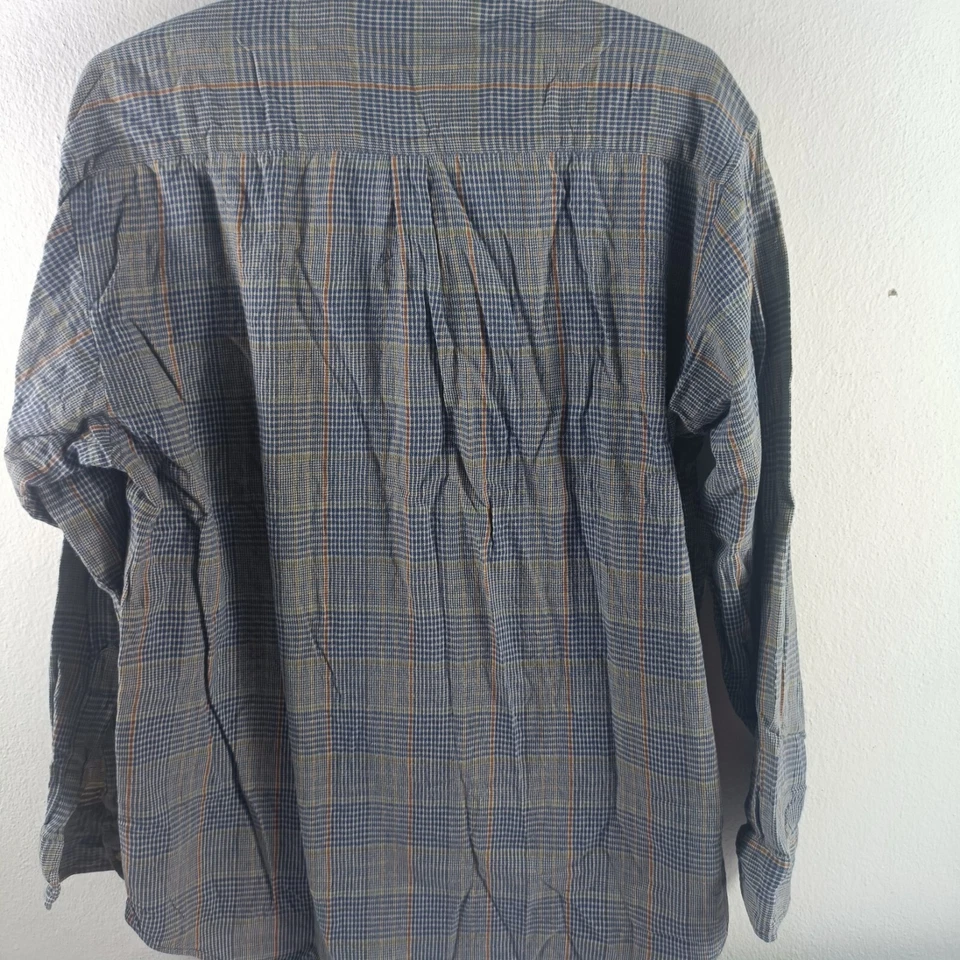 Cleve Shirt Mens Medium Long Sleeve Button Up Shirt Makers  - Image 2 of 4