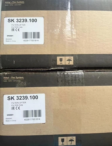New RITTAL SK 3239.100 Filter Fan Expedited Shipping/b - Picture 1 of 4