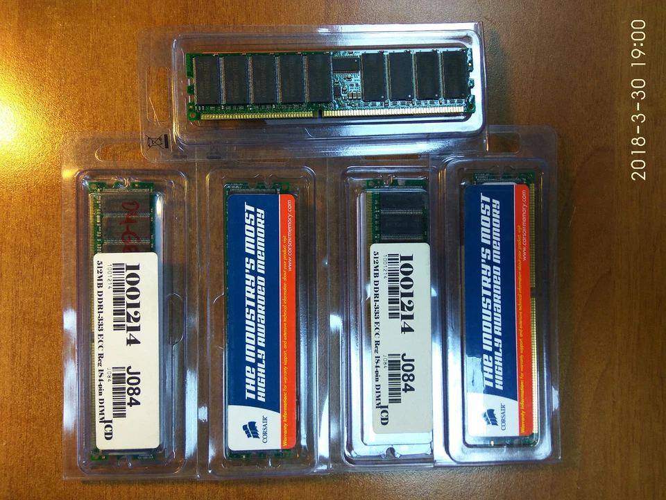 (LOT of 51) Mixed Brand DDR1 DDR2 RAM LOT  ECC  NOECC Total 51 modules - Image 2 of 4