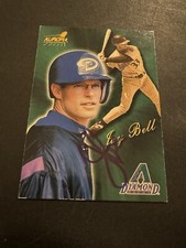 JAY BELL Signed 1999 Pacific Aurora #7 Autographed Card Arizona Diamondbacks
