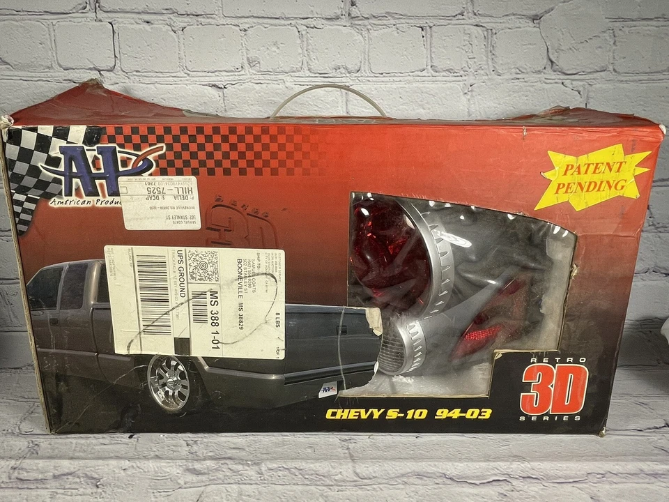 Luces traseras de titanio retro CHEVY GMC 3D 404712TLT 94-03 serie retro 3D Foto 2 de 4