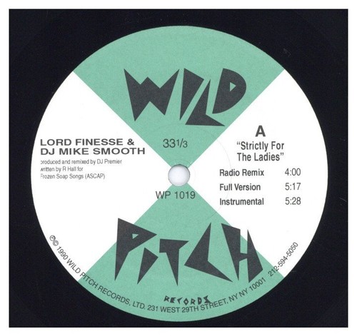 Lord Finesse & DJ Mike Smooth - Strictly For The Ladies 12" US Reissue!NM/EX+ - Picture 4 of 4