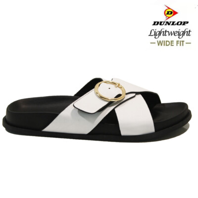 DAMEN KOMFORT SOMMER STRAND FUSSBETT SLIPPER FLACH WEIT PANTOLETTEN SLIDER SANDALEN GRÖßE