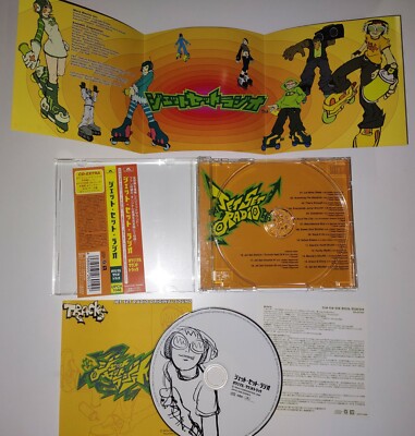 Jet Set Radio Dreamcast OST Japan JP Soundtrack CD Sega COMPLETE