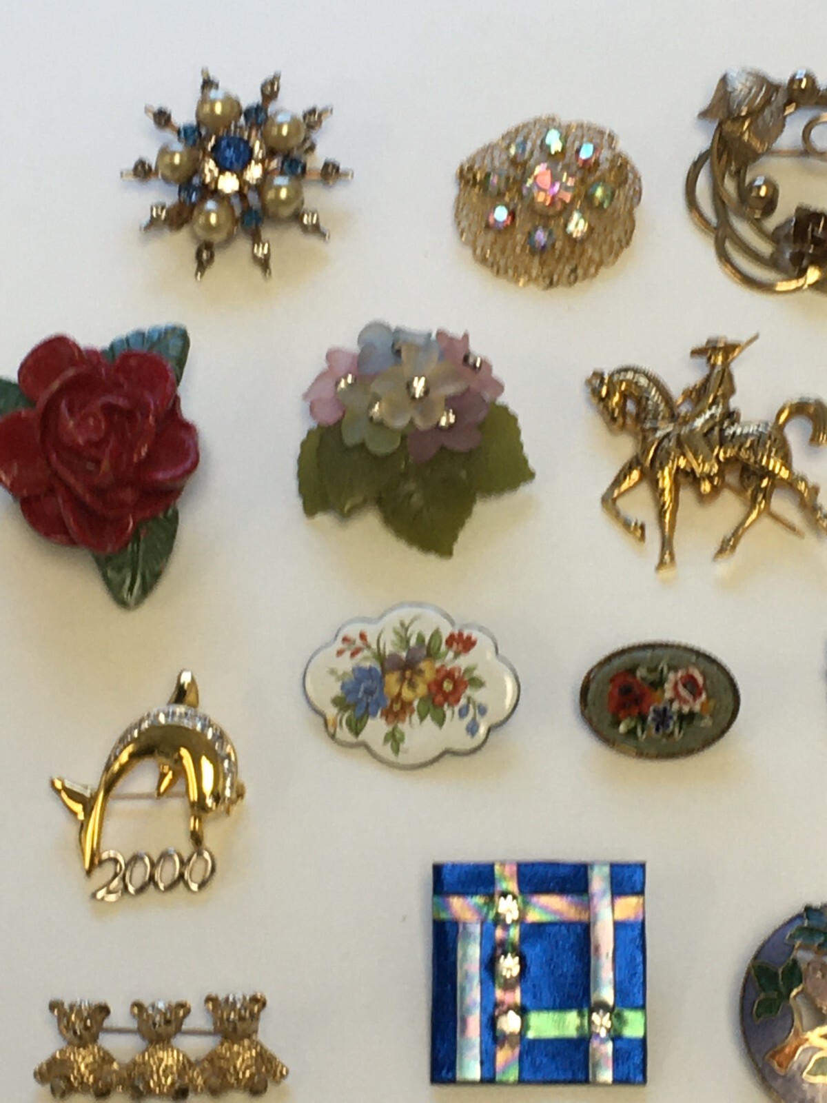 Vintage Costume Brooch Bundle Mixed Lot 40 Items S13 B362 eBay