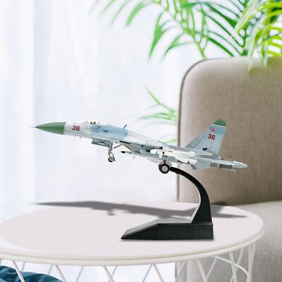 Diecast Alu Modell 1:100 SU 27 Flugzeugsimulation Erwachsene