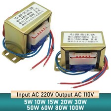 5W 10W 15W 20W 30W 50W 60W 80W 100W Power Transformer Input 220V Output 110V AC