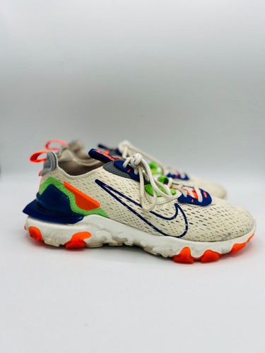 Nike Women Sneakers Size 9.5 React Vision Pale Ivory Concord Sneakers - Picture 15 of 19