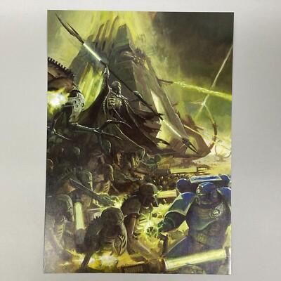 NECRONS CANOPTEK CRYPT SPIDER ULTRAMARINES KUNST BILD POSTER WARHAMMER 40.000