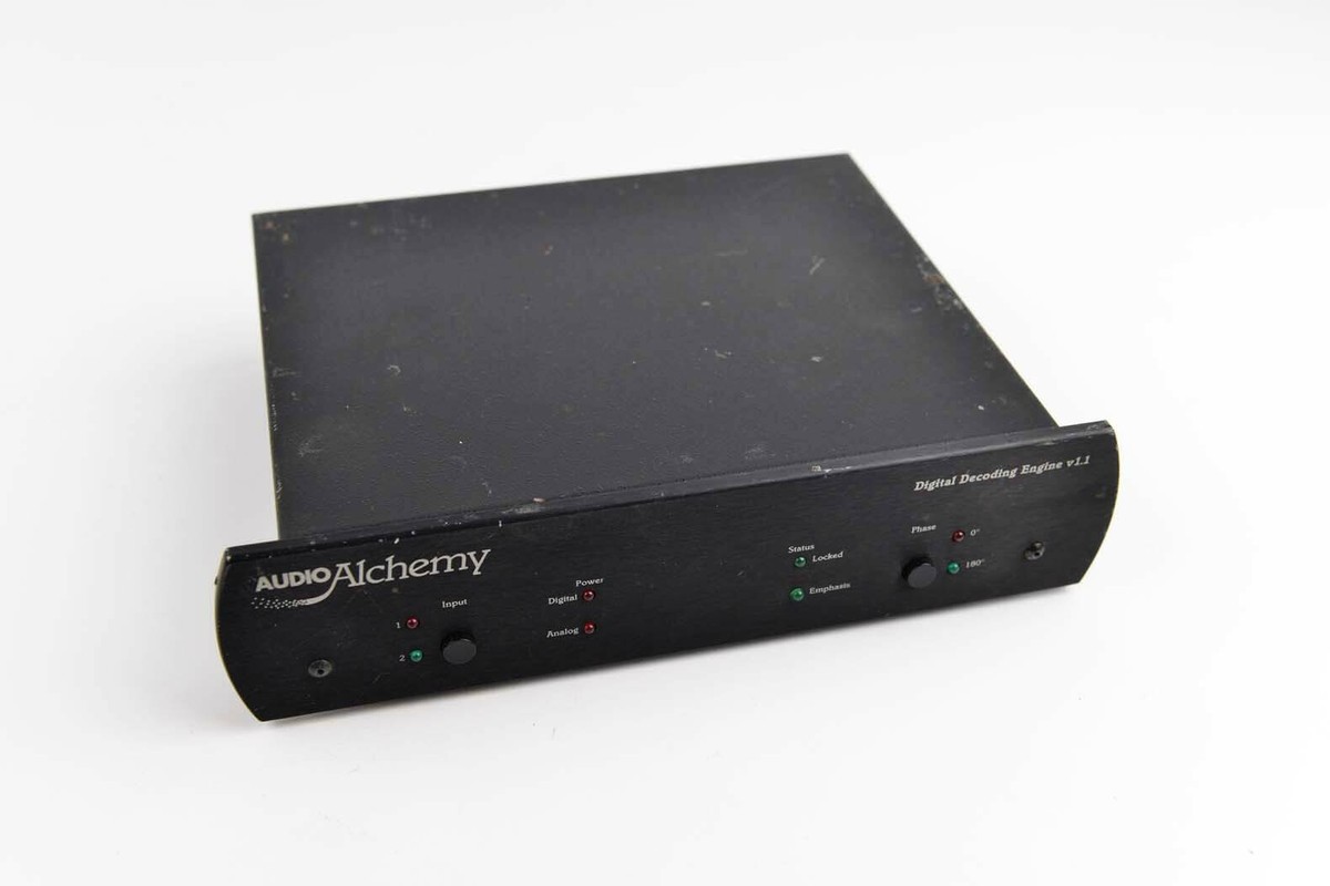 その他 AUDIO AlchemyDigital Transmission Audio Alchemy Digital Transmission Interface + Power Station Black