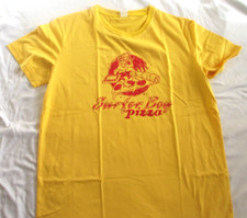 STRANGER THINGS SURFER BOY PIZZA  Employee  Men's T SHIRT Size Medium