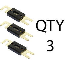 30 Amp ANL Inline Fuse by Voodoo Car Audio For Fuse holder 3 PACK 