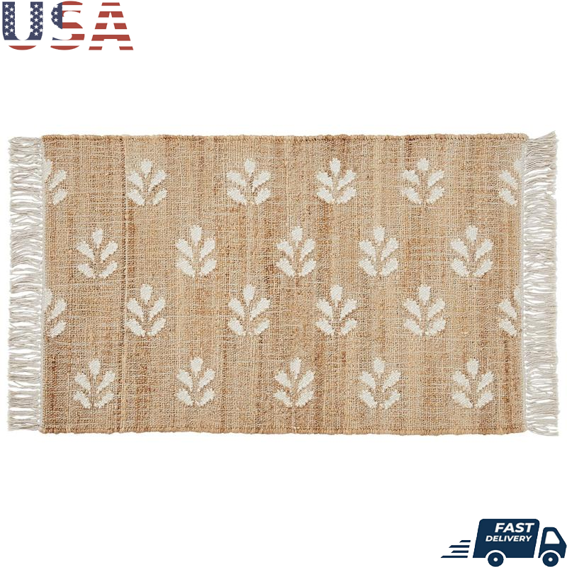 Better Homes & Gardens Floral Jute 2' x 3' Accent