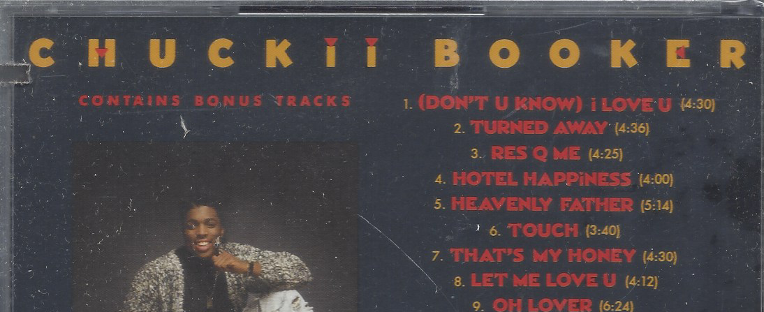 Chuckii by Chuckii Booker (CD, May-1989, Atlantic (Label)) for