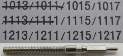 RONDA RL watch part winding stem #401: 1011 1013 1015 1017 1111 1113 1115 1117