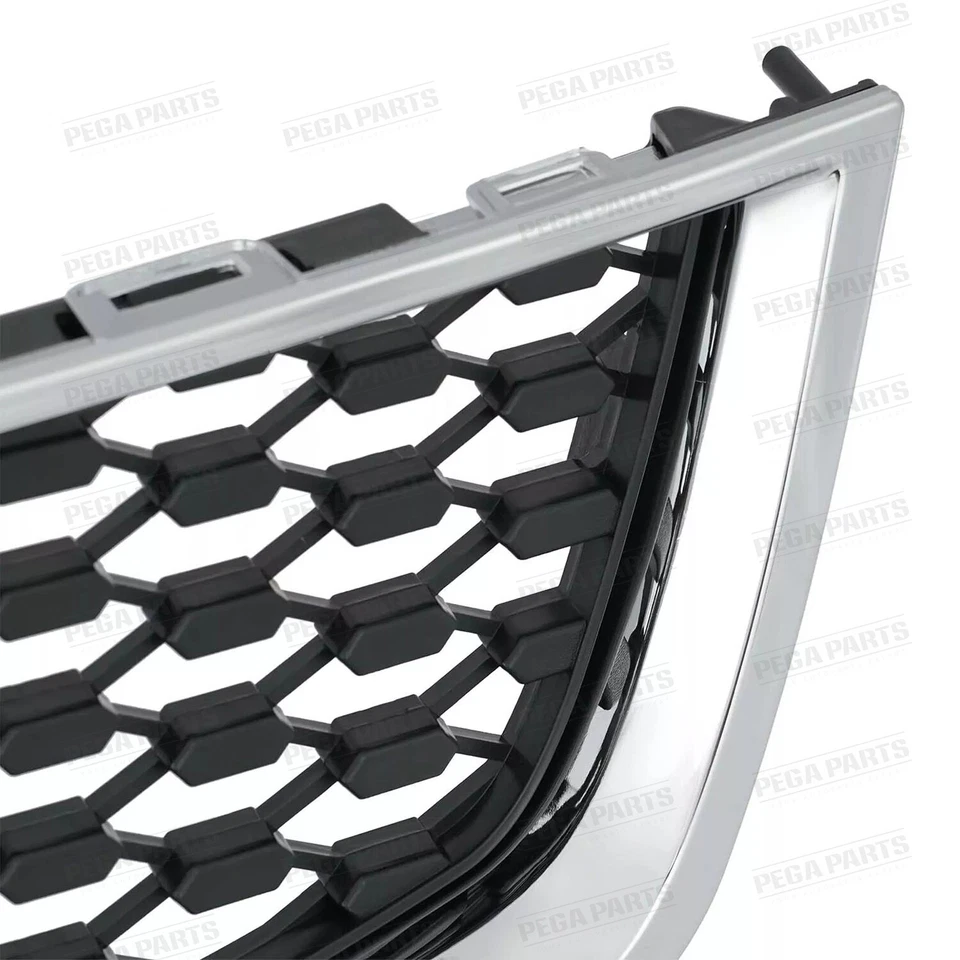 Bumper grille Assembly For 2010-2015 Chevrolet Equinox Models w/Chrome Package - Image 4 of 4
