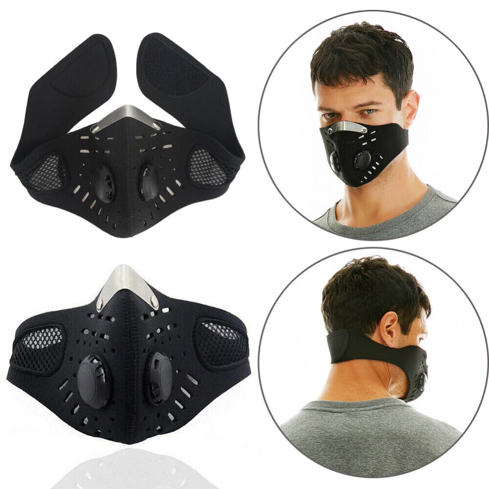 Sports Mask Dust Face Mask Breathable Vents Designed for Running