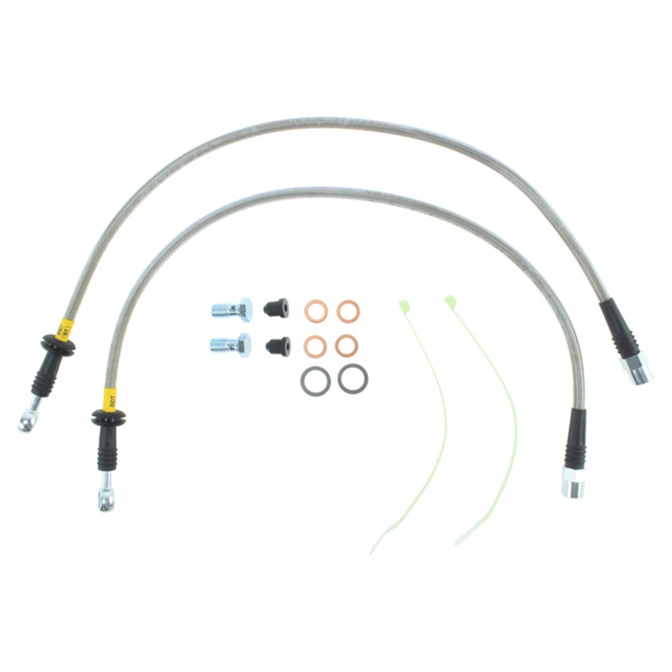 Kit de línea de freno delantero StopTech centrado de acero inoxidable para Mini Cooper 2002-2008 Foto 4 de 4