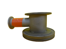 Edwards NRY1V9521 Adapter Tube Tee ISO63 ISO-K to NW50 NW25 Copper Cu Working