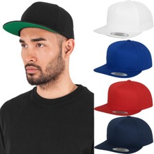 Berretto da baseball unisex Yupoong Classic 5 pannelli snapback berretto basecap Flexfit berretto